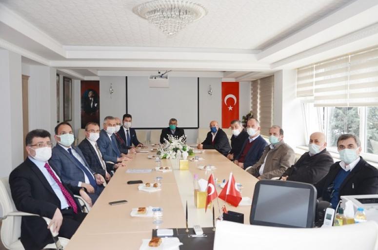 MUHTARLARLA  KAYMAKAMLIKTA TOPLANTI