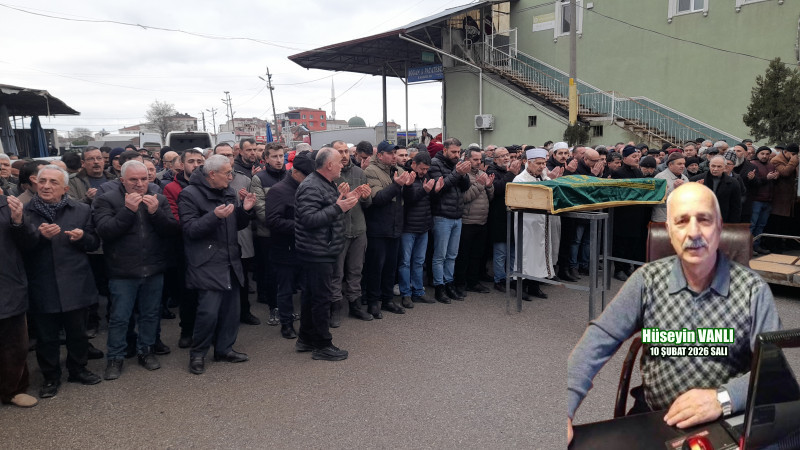 Bafra Hal Esnaflarından Hüseyin Vanlı Son Yolculuğuna Uğurlandı. VİDEO