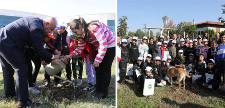 TARIM VE ORMAN BAKANI KİRİŞCİ, ANTALYA'DA BOTANİK EXPO ALANINI İNCELEDİ
