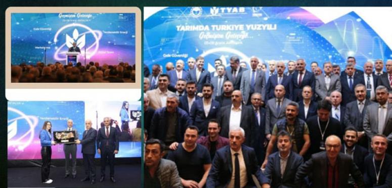 BAKANI KİRİŞCİ, TARIMDA TÜRKİYE YÜZYILI ÇALIŞTAYI'NDA KONUŞTU