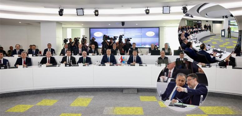ORMAN YANGINLARIYLA MÜCADELE TOPLANTISI YAPILDI