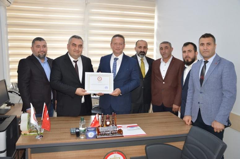 Başkan Kocabaş Mazbatasını Aldı