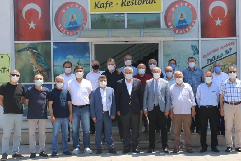 BAŞKAN KILIÇ MERKEZ MAHALLE MUHTARLARI İLE BİR ARAYA GELDİ
