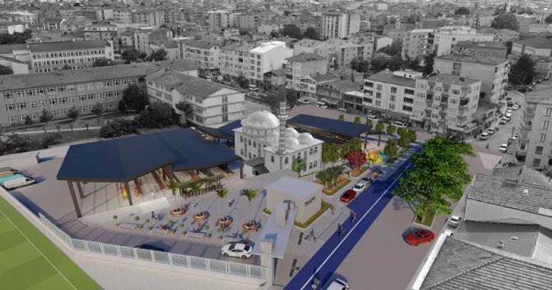 KÜÇÜK  PAZAR YERİ İNŞAATI TAM GAZ