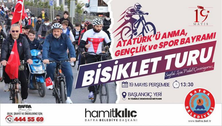 19 MAYIS BİSİKLET TURU YİNE COŞKULU GEÇECEK
