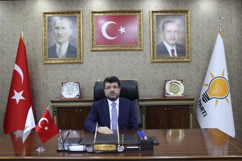 AK Parti Bafra İlçe Başkanı İbrahim Semiz'in Kurban Bayramı Kutlama Mesajı