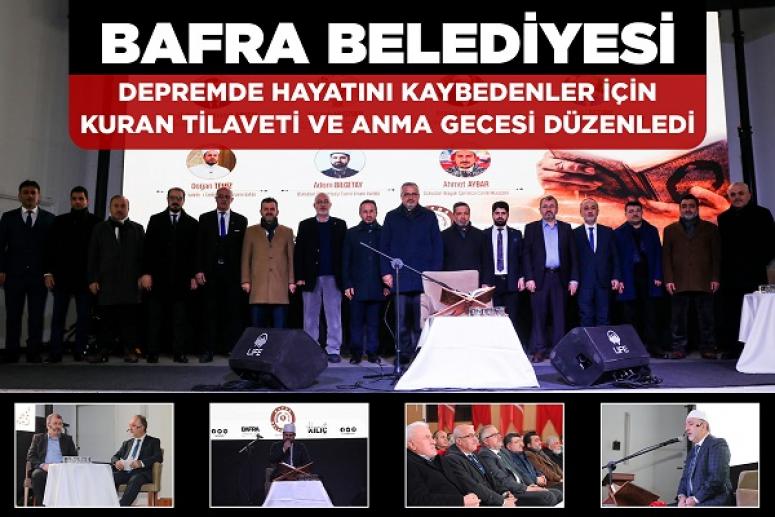 HAYATINI KAYBEDENLER İÇİN  KURAN TİVALETİ VE DUA GECESİ DÜZENLEDİ